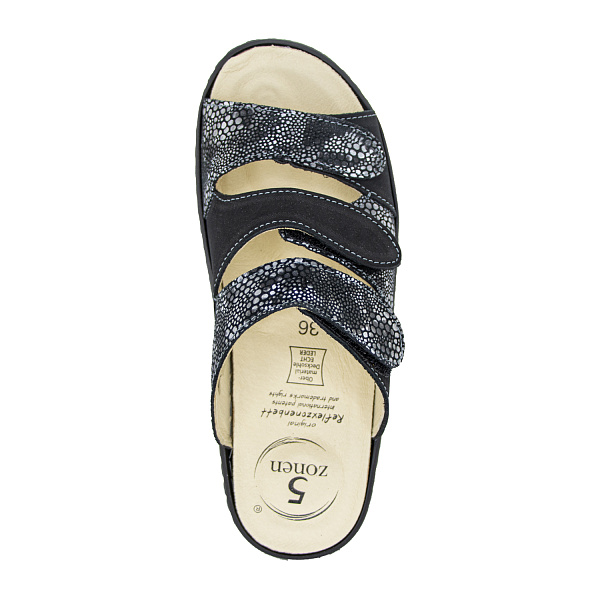 Женские сабо 20057-02 ярко-черный