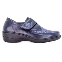 Ортопедические женские полуботинки Orthoboom 
90425-11 синий фото 3