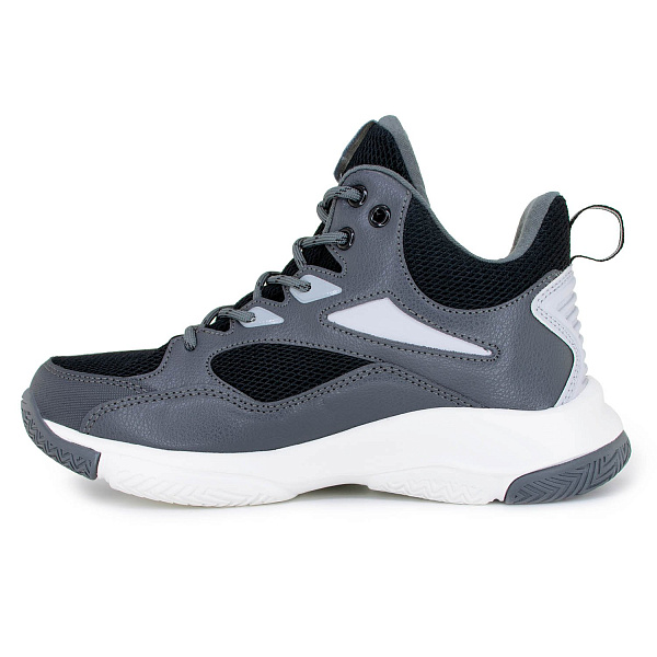 Детские кроссовки Orthoboom 30247-19 графитовый серый с черным