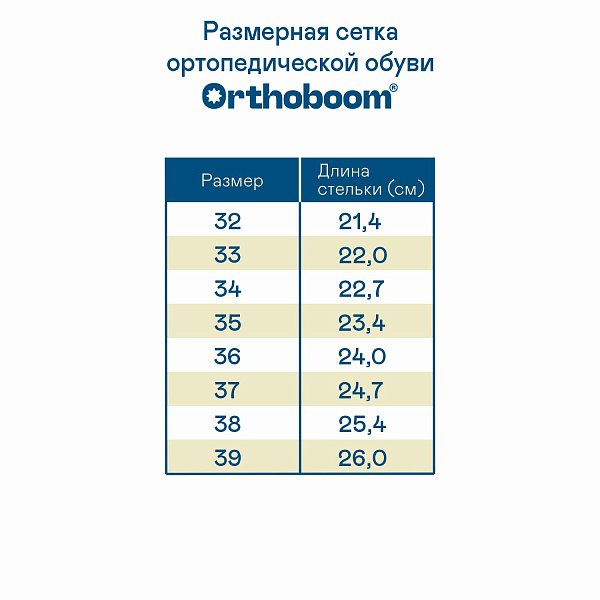 Ботинки Orthoboom 82123-26 темно-серая мальва