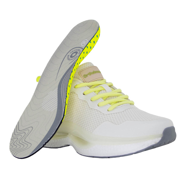 Кроссовки 37247-19 лимонно-кремовый