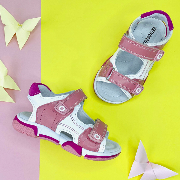 Детские сандалии Orthoboom 20345-16 нежно-розовый