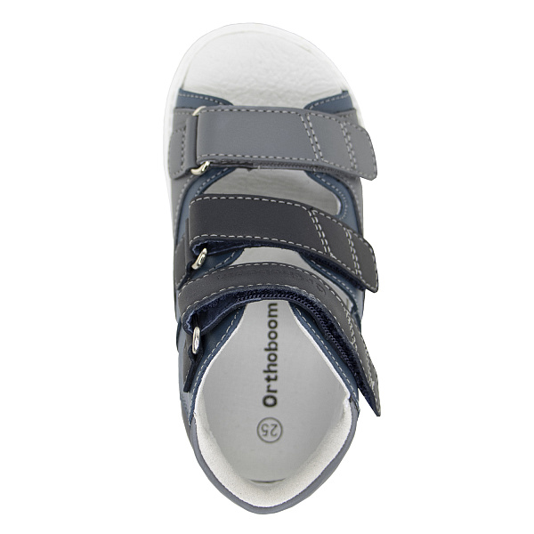 Детские сандалии Orthoboom 25057-07 синяя сталь 