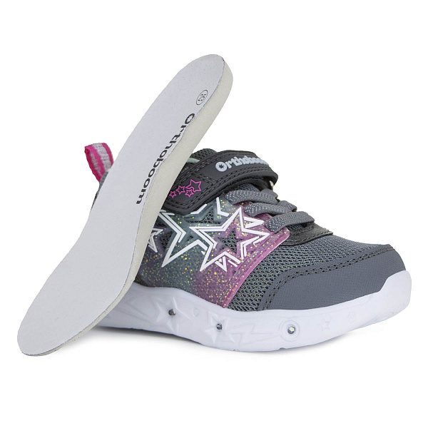 Детские кроссовки 30225-10 галактический графит