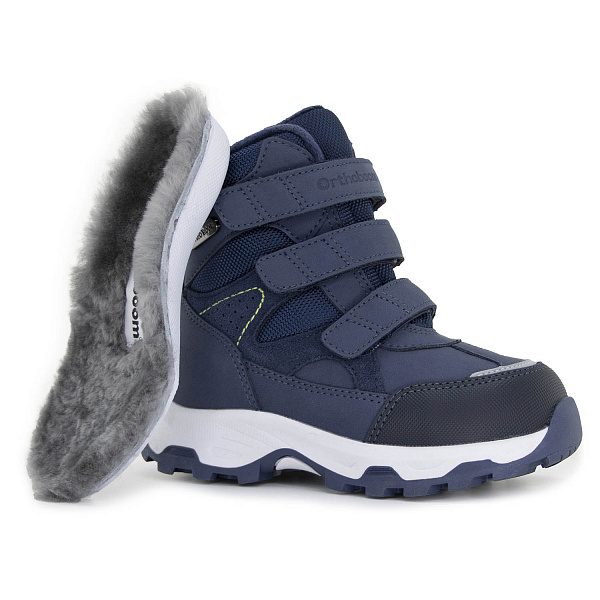 Детские полусапожки Orthoboom 67055-02 ледяной кобальт