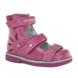 Детские сандалии Orthoboom 81597-32 брусничный фото 1