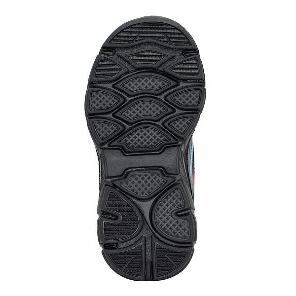 Детские кроссовки Orthoboom 30223-04 черный с голубым