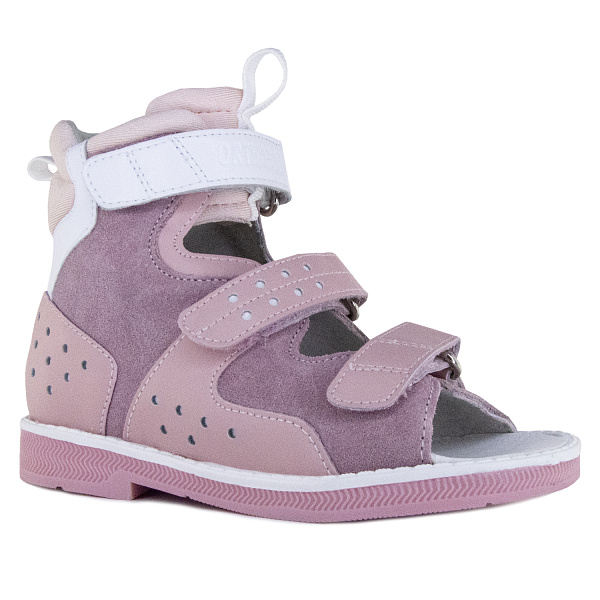 Детские сандалии Orthoboom 71057-03 розово-жемчужный фото 1