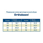 Ортопедические Детские кроссовки Orthoboom 37294-16 сине-черный с оранжевым фото 2