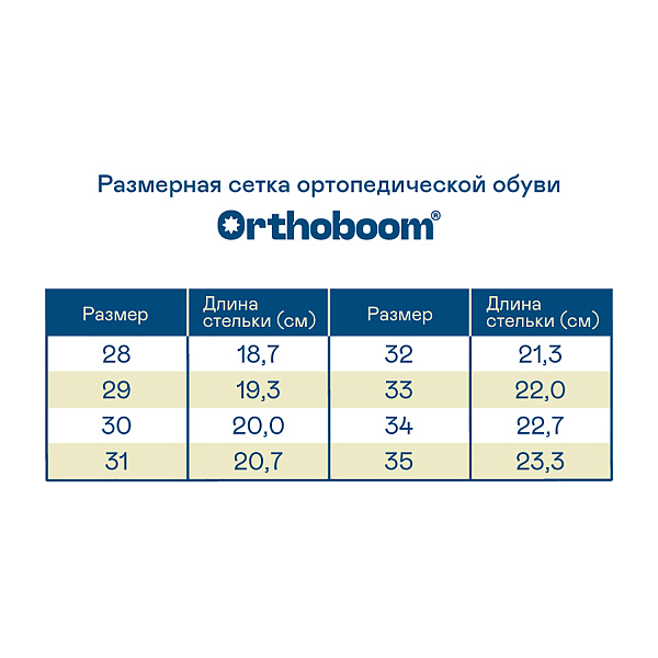 Детские кроссовки Orthoboom 37294-16 сине-черный с оранжевым