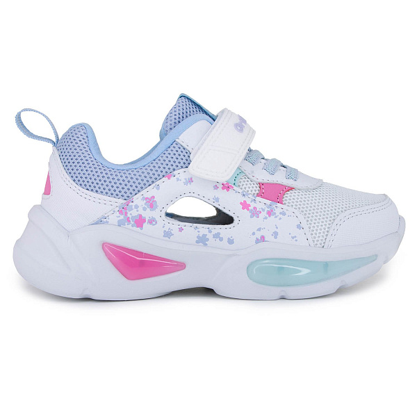 Детские кроссовки Orthoboom 32223-21 ярко-белый с васильковым