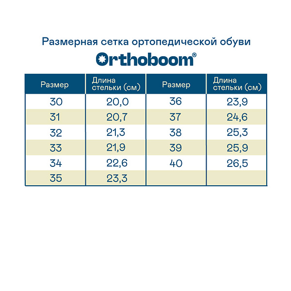 Детские ботинки Orthoboom 81145-13 иссиня-черный