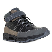 Детские ботинки Orthoboom 83394-34 черный с ореховым фото 1