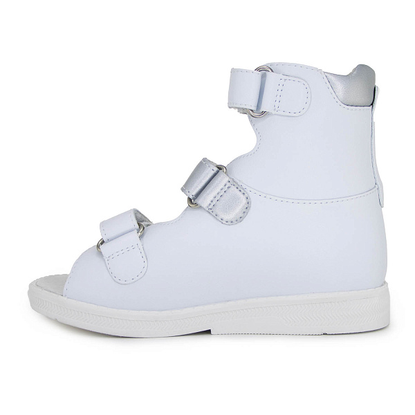 Детские сандалии Orthoboom 71597-33 белый с серебром